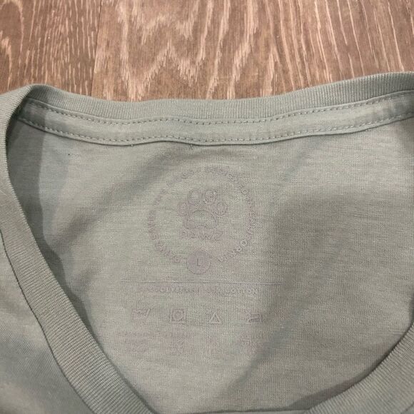 Pawz Light Green Crop Top- Large - Picture 5 of 5